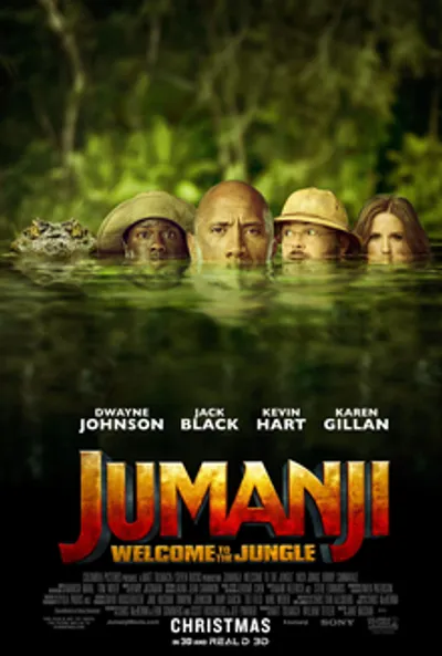 Jumanji: Welcome to the Jungle movie cover