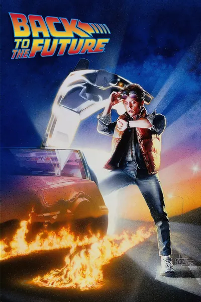 Back To The Future movie cover