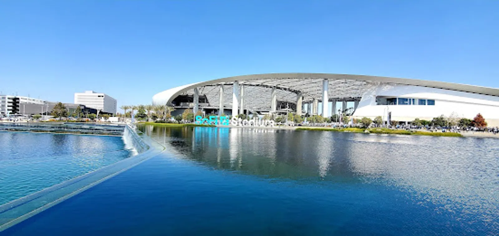 Filming in Inglewood, CA