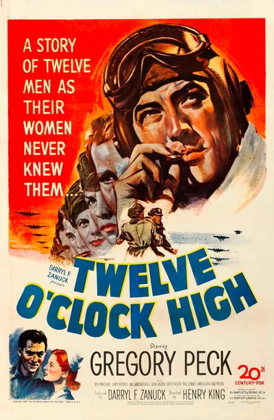 Twelve O'Clock High movie cover