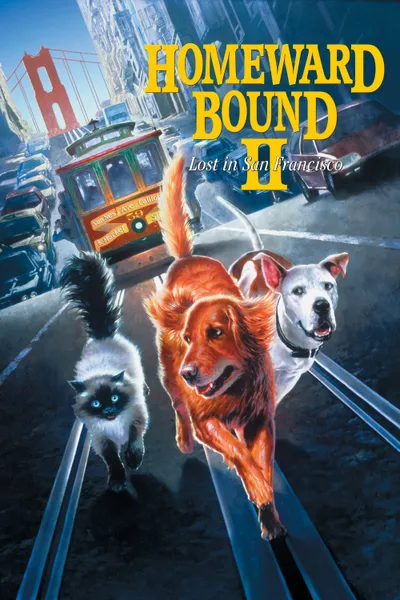 Homeward Bound II: Lost in San Francisco  movie cover