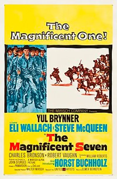 The Magnificent Seven  movie cover