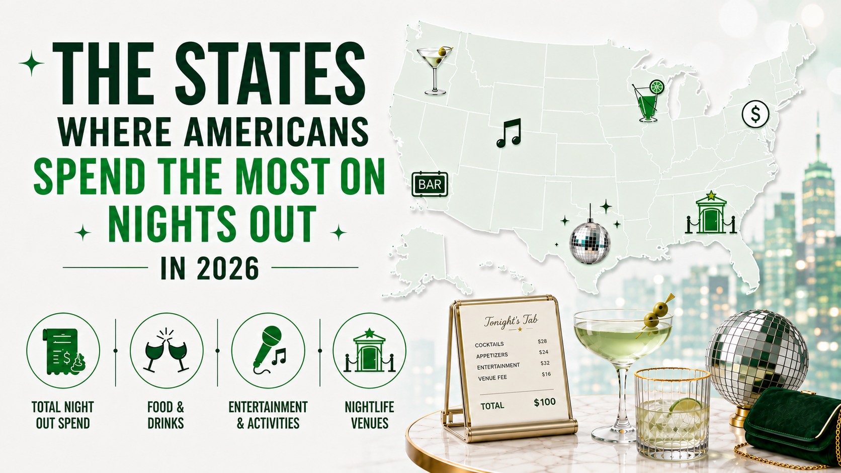 The States Where Americans Spend the Most on Nights Out in 2026