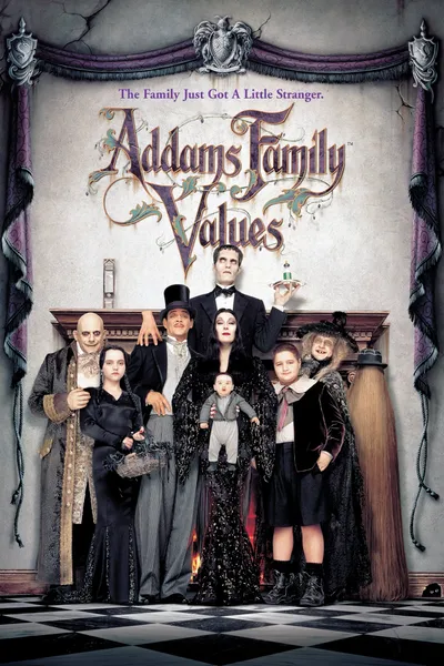 Addams Family Values movie cover