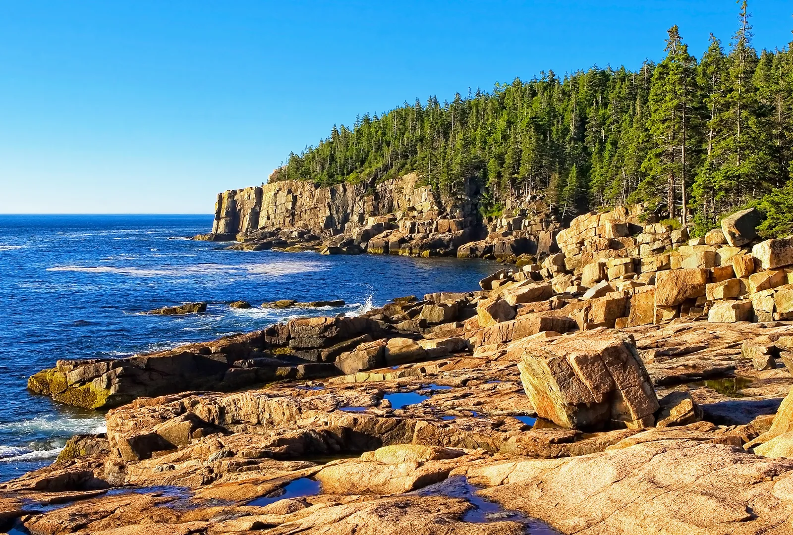 Teddy scales the cliffs scene in Shutter Island 