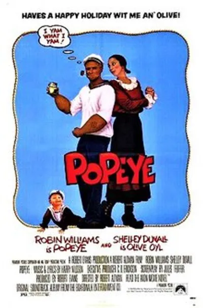 Popeye  movie cover