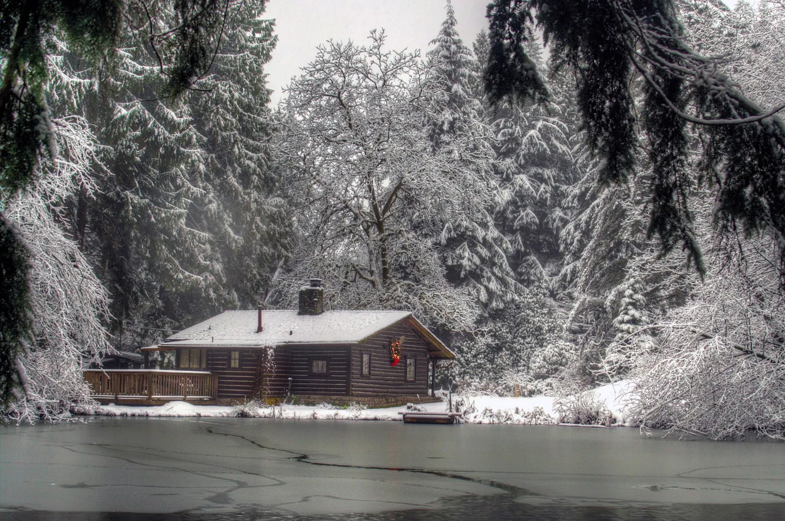 Mel and Jack kiss scene in Virgin River