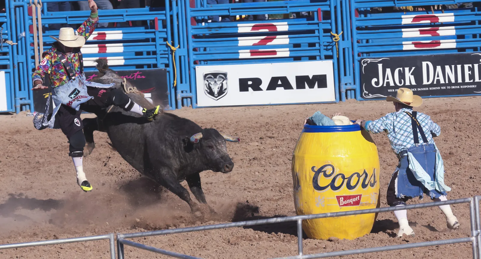 Harry gets taught rodeo scene in Stir Crazy