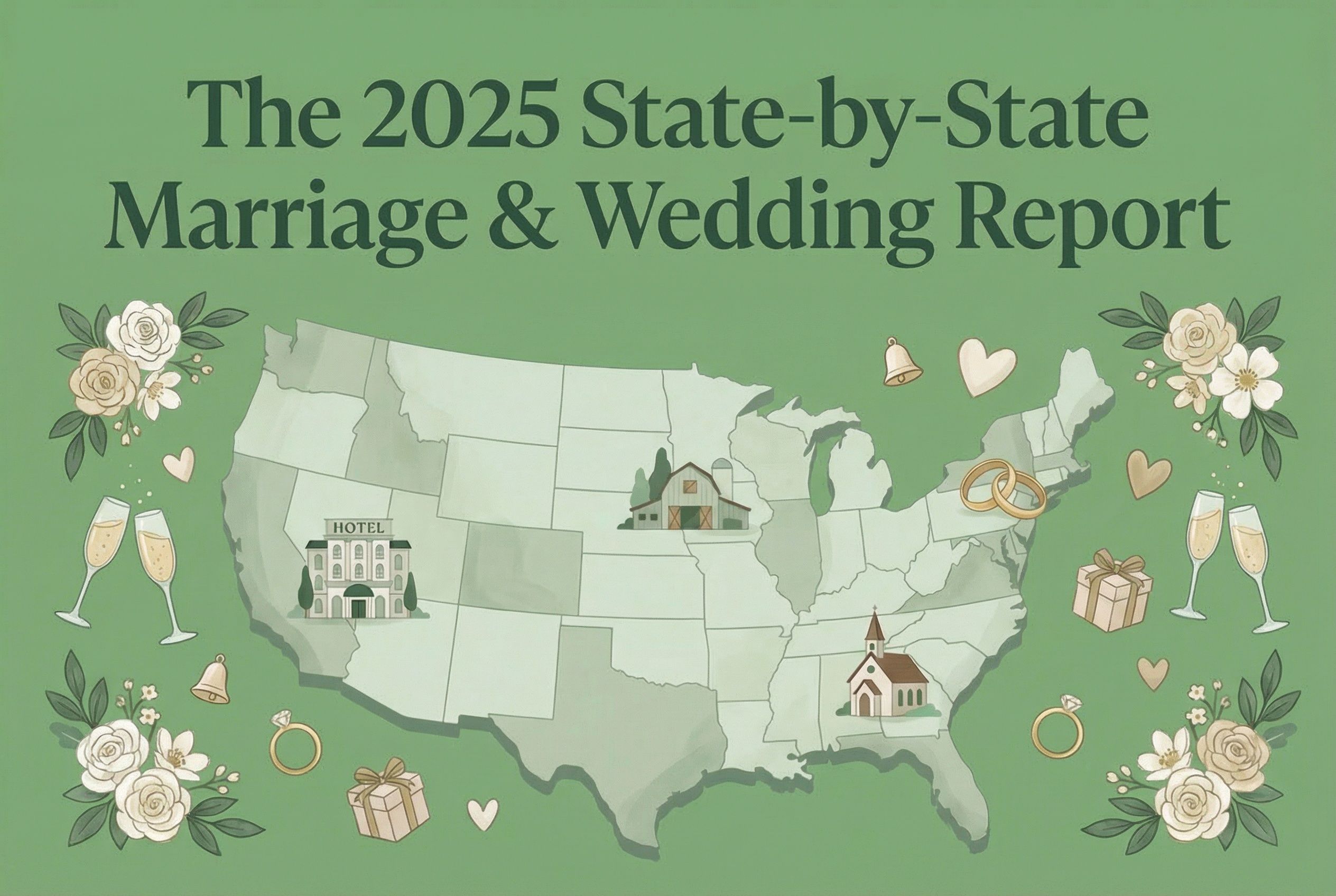 The 2025 State-by-State Marriage & Wedding Report