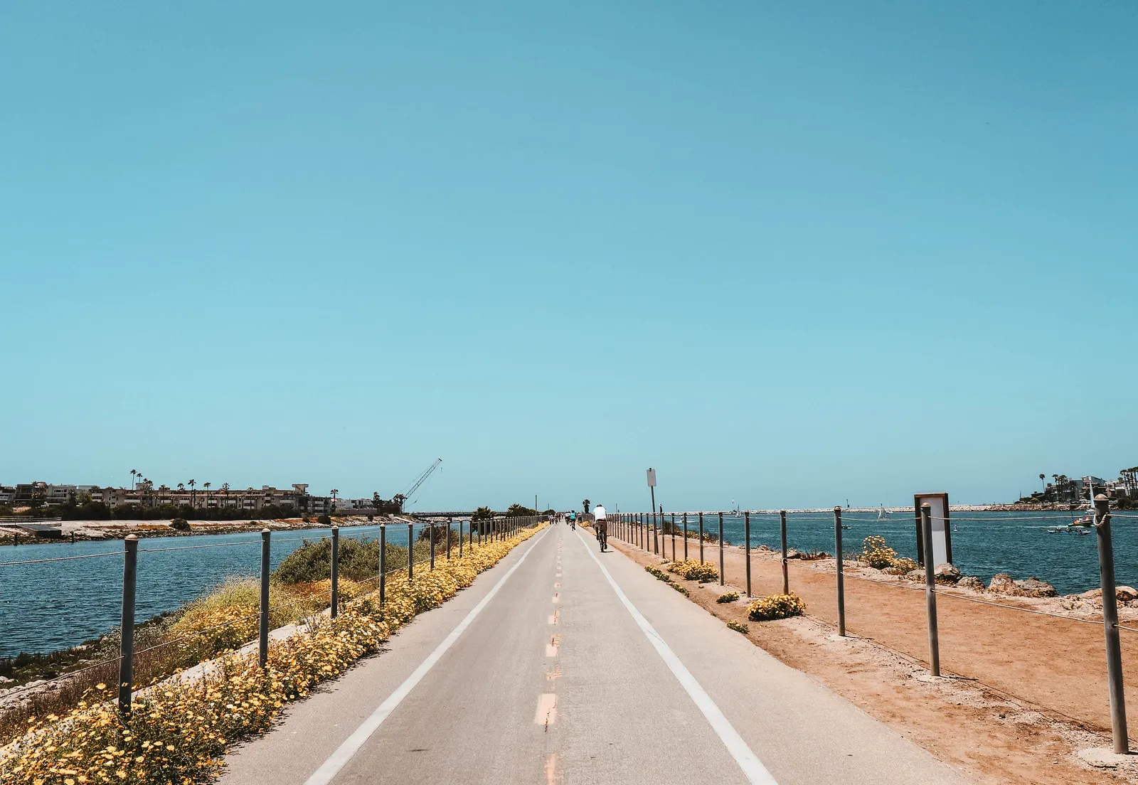 Filming In Marina del Rey
