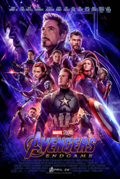 Avengers: Endgame movie cover