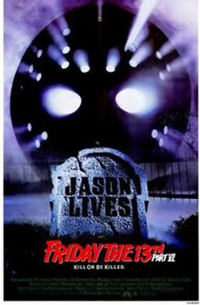 Friday the 13th Part VI: Jason Lives movie cover