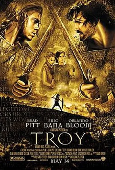 Troy movie cover