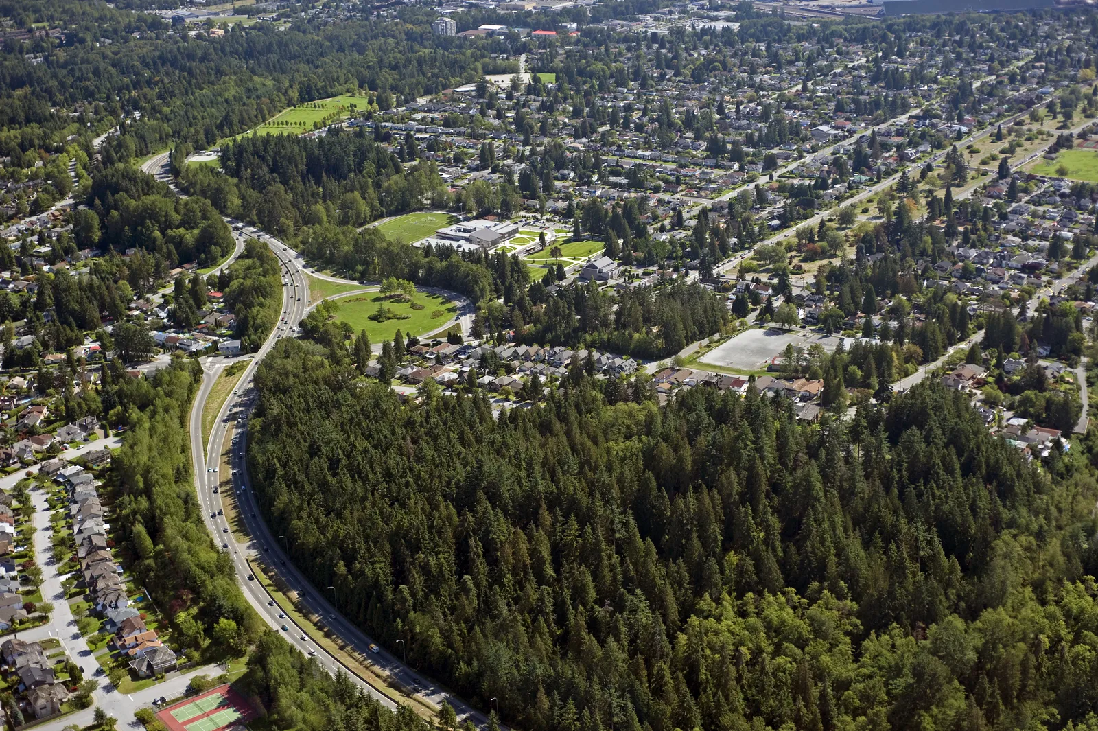 Where it all began scene in The Fog