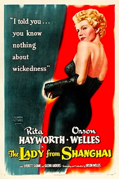 The Lady From Shanghai movie cover