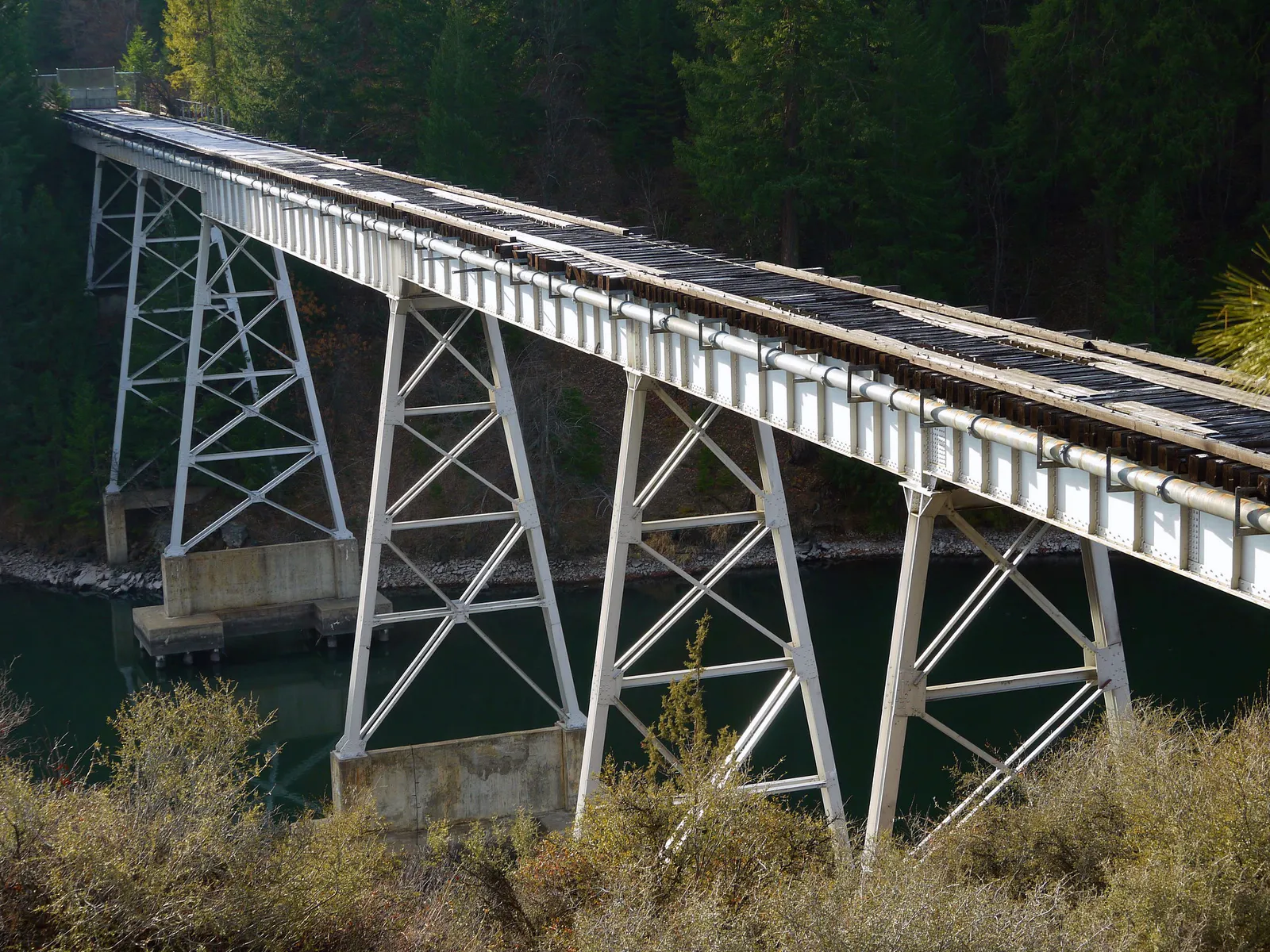 The train dodge scene in Stand By Me