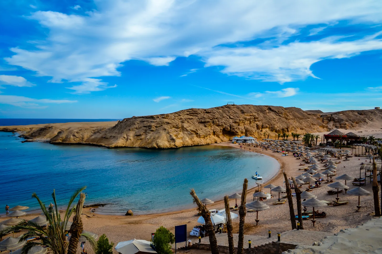 Parting the Red Sea scene in The Ten Commandments 